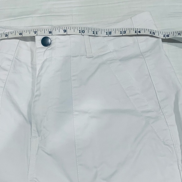 NWT TENTREE Twill Cropped Wide Leg Pant - Picture 6 of 8